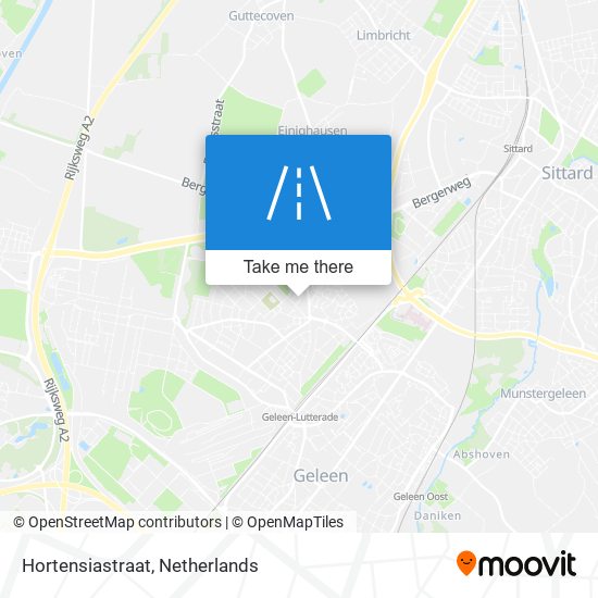 Hortensiastraat map