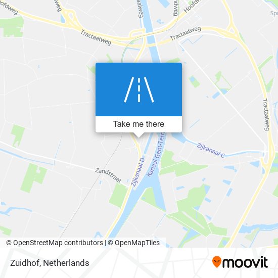 Zuidhof map