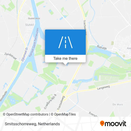 Smitsschorreweg map