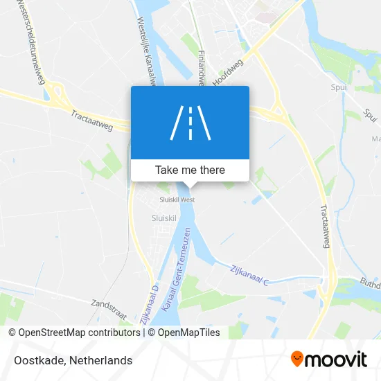 Oostkade map