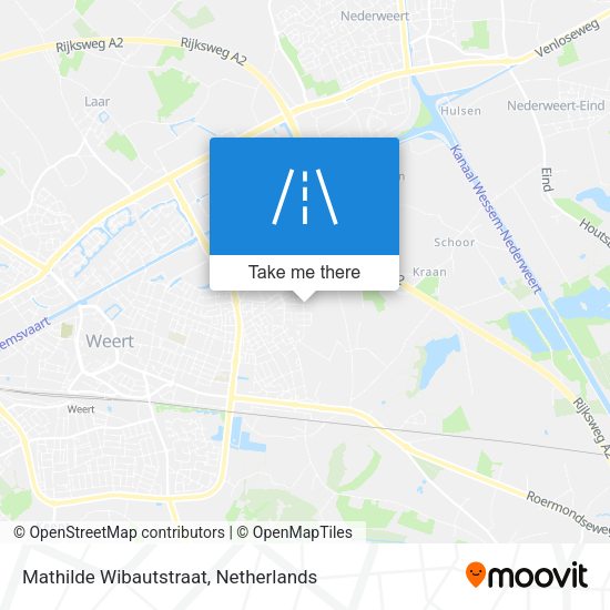 Mathilde Wibautstraat map