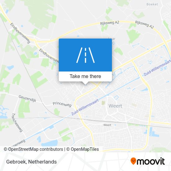 Gebroek map