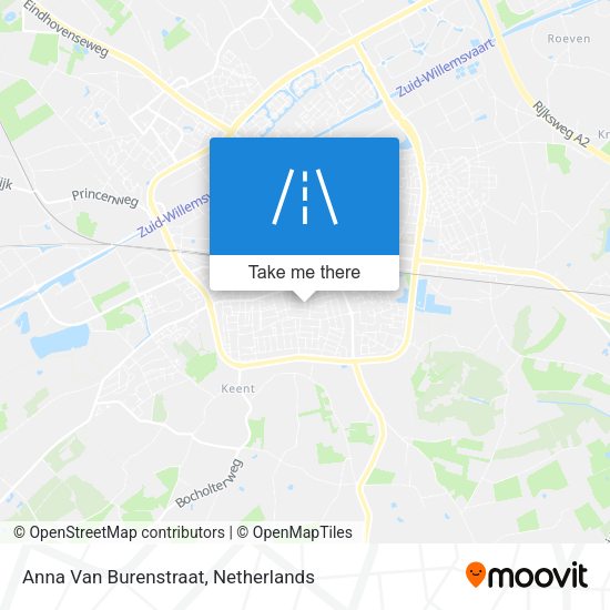 Anna Van Burenstraat map