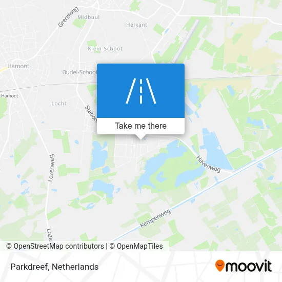 Parkdreef map