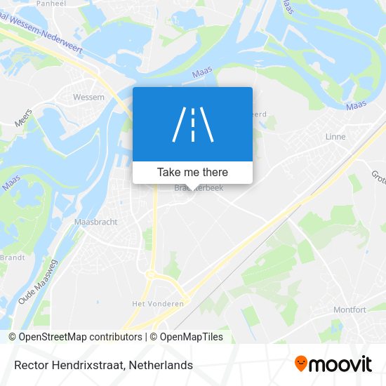 Rector Hendrixstraat map