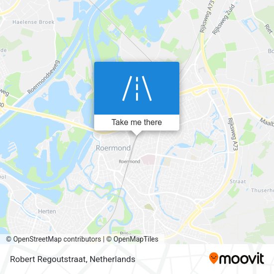 Robert Regoutstraat map