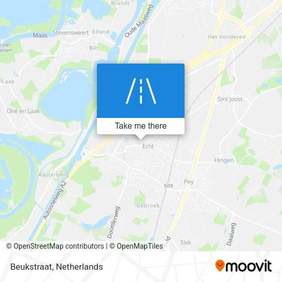 Beukstraat map