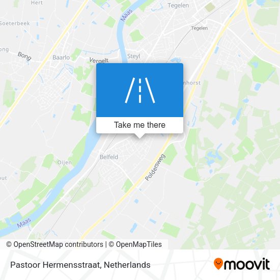 Pastoor Hermensstraat map