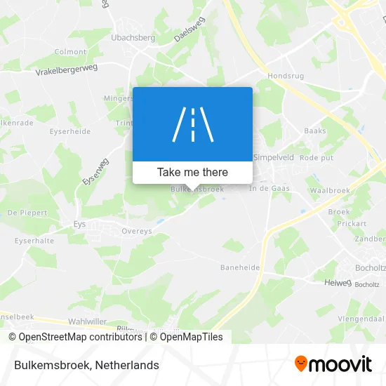 Bulkemsbroek map
