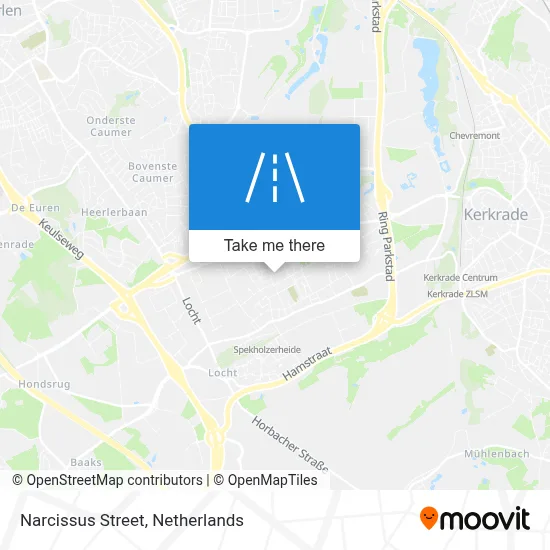 Narcisstraat map