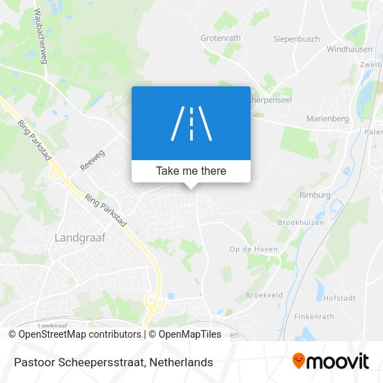 Pastoor Scheepersstraat map