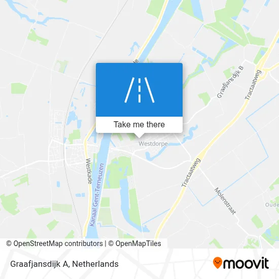Graafjansdijk A map