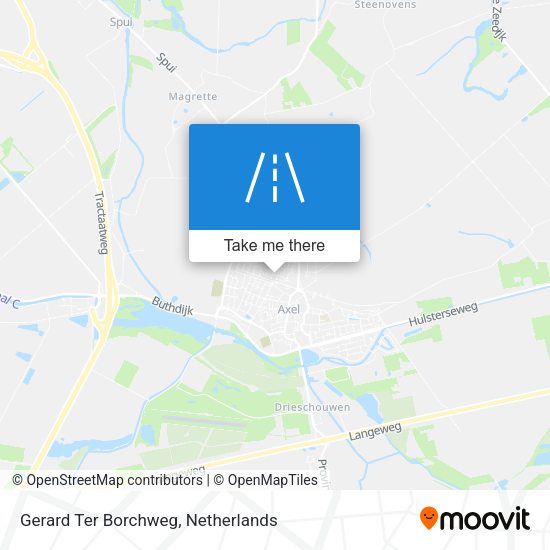 Gerard Ter Borchweg map