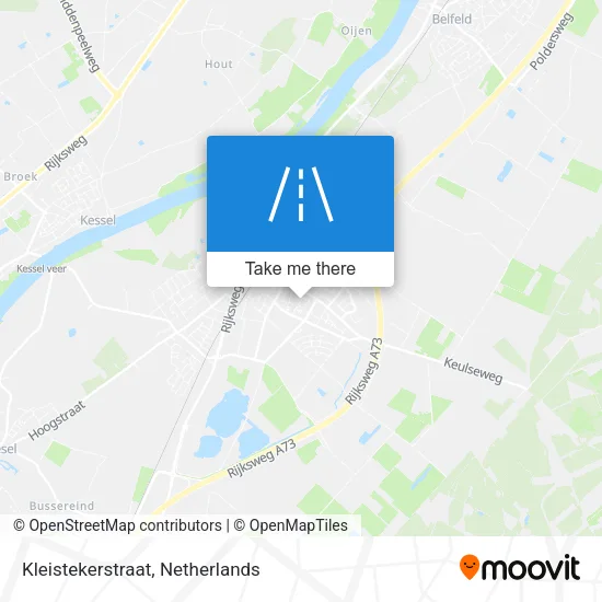 Kleistekerstraat map