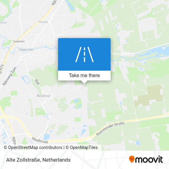 Alte Zollstraße map