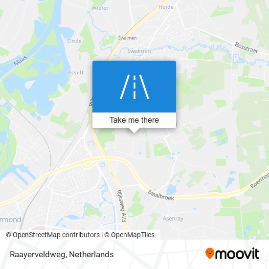 Raayerveldweg Karte