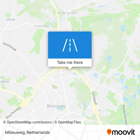 Milieuweg map