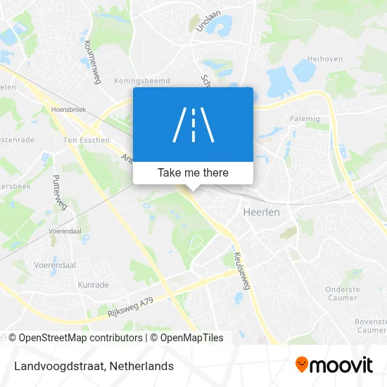 Landvoogdstraat map