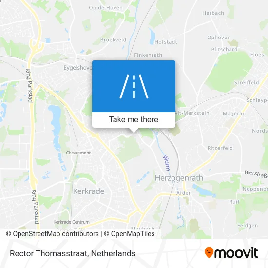 Rector Thomasstraat map