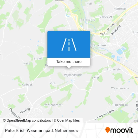 Pater Erich Wasmannpad map