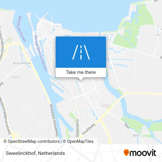 Sweelinckhof map