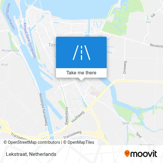 Lekstraat map