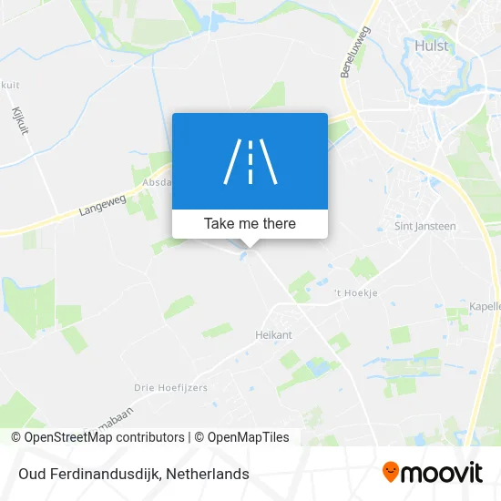Oud Ferdinandusdijk map