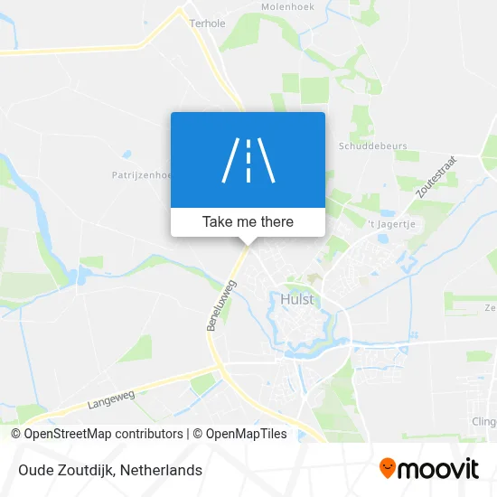 Oude Zoutdijk map