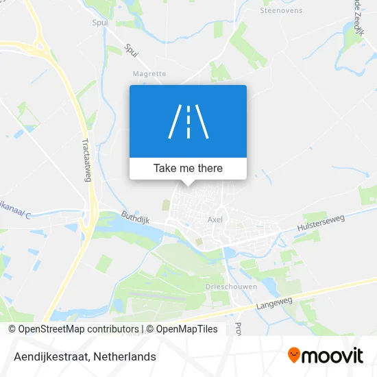 Aendijkestraat map