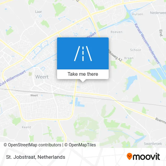 St. Jobstraat map