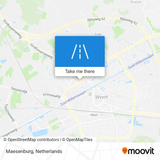Maesenburg map