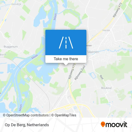 Op De Berg map