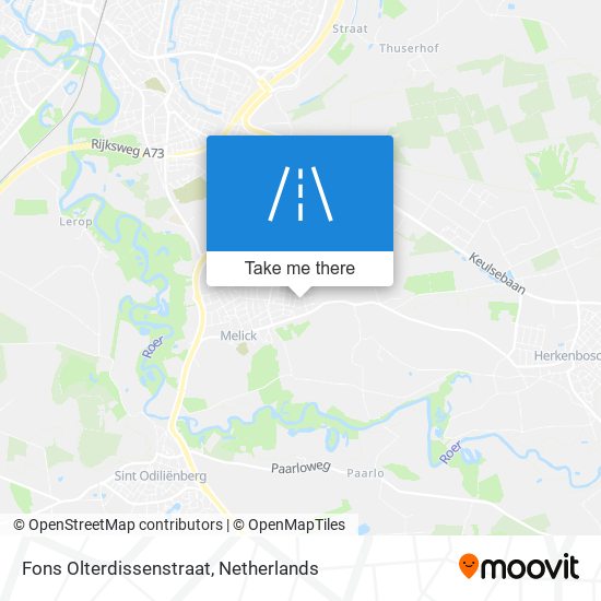 Fons Olterdissenstraat map