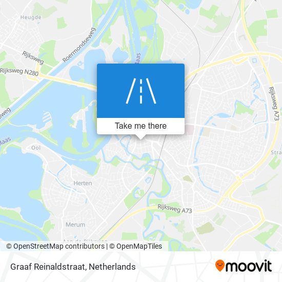 Graaf Reinaldstraat map