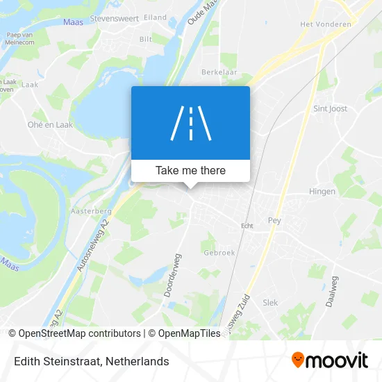 Edith Steinstraat map