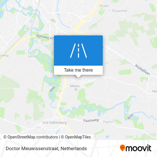 Doctor Meuwissenstraat map