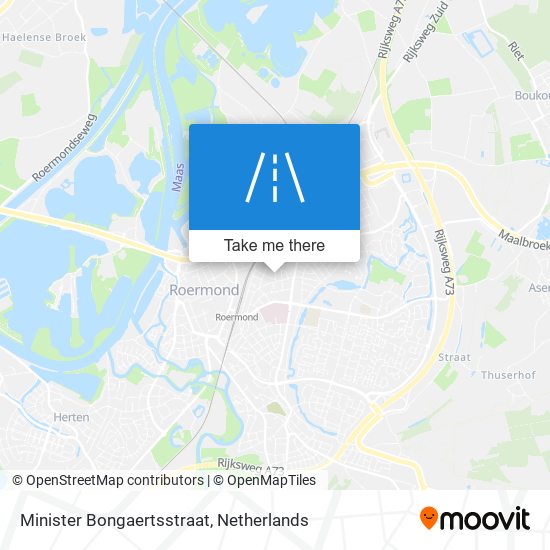 Minister Bongaertsstraat map