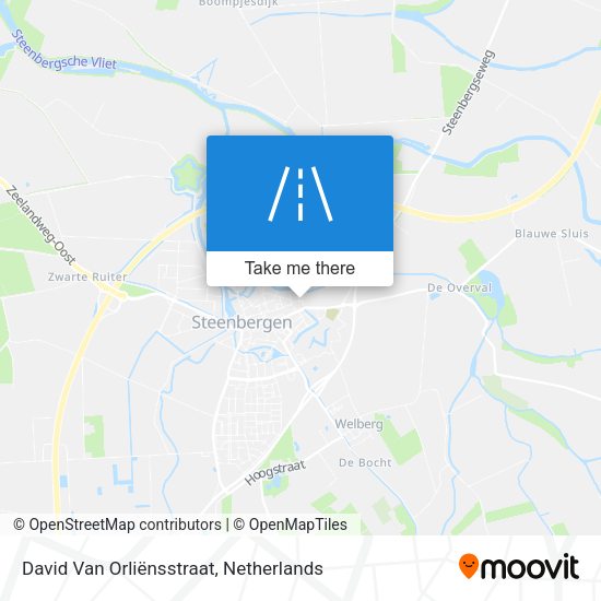 David Van Orliënsstraat map