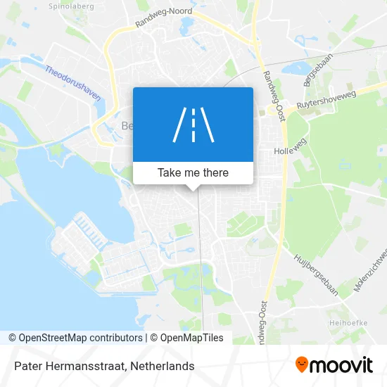 Pater Hermansstraat map