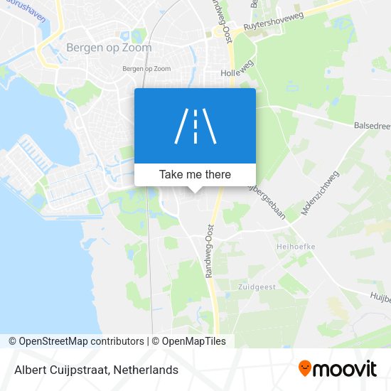 Albert Cuijpstraat map