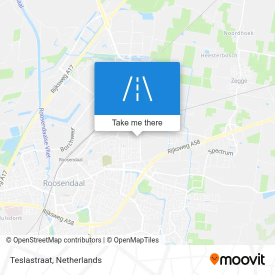 Teslastraat map