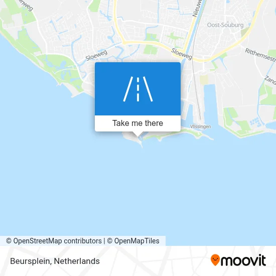 Beursplein map