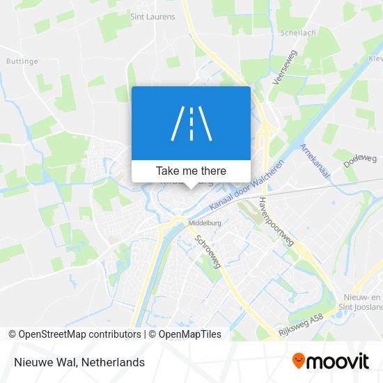 Nieuwe Wal map