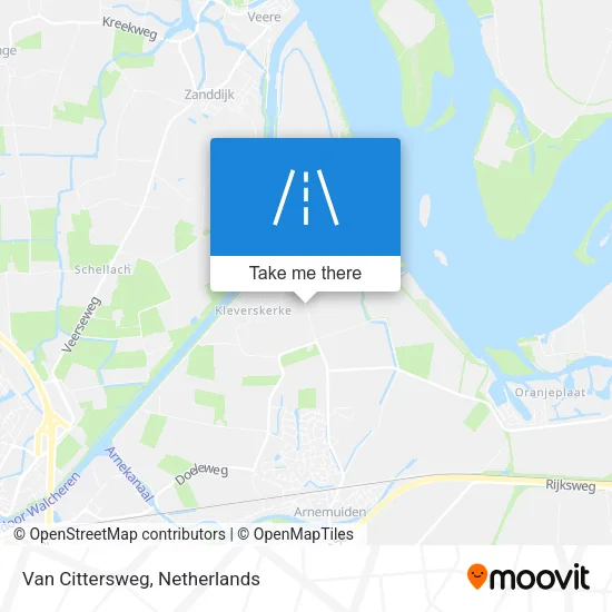 Van Cittersweg map