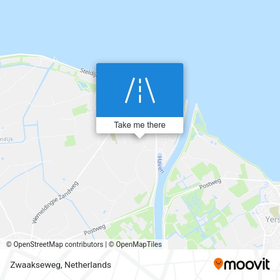 Zwaakseweg map