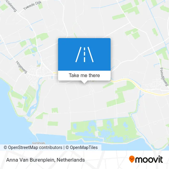 Anna Van Burenplein map