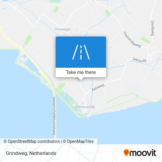 Grindweg map