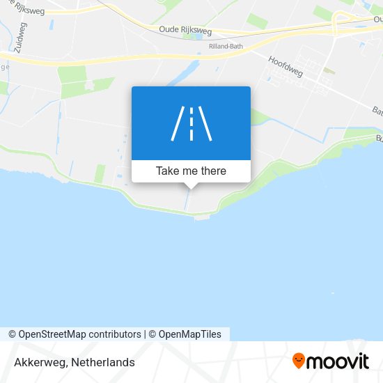 Akkerweg map