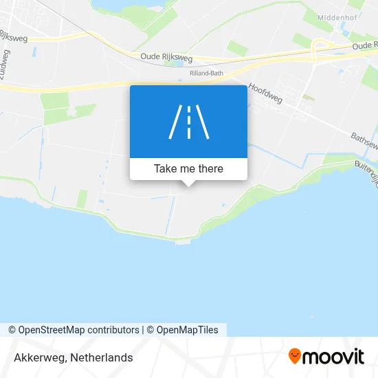 Akkerweg map