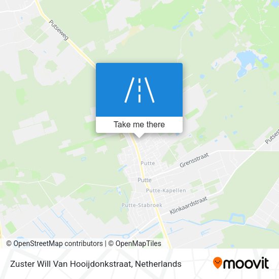 Zuster Will Van Hooijdonkstraat map